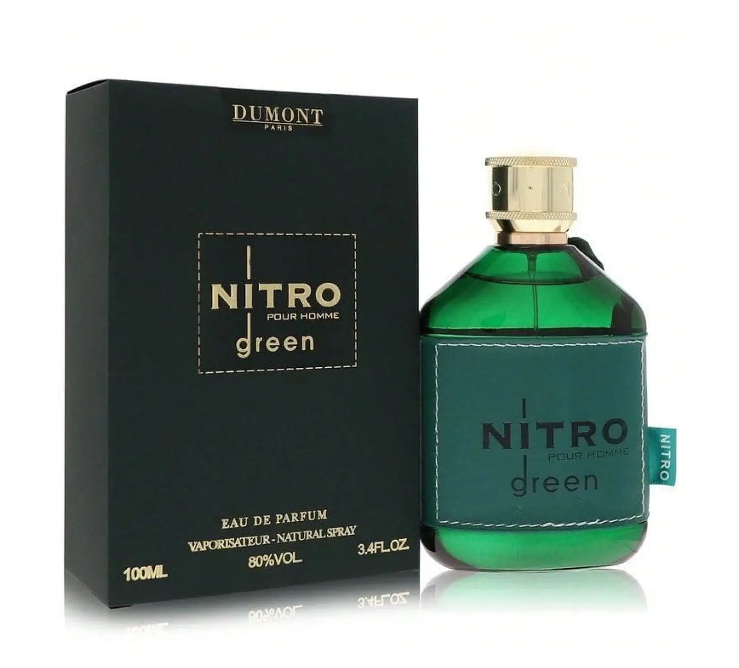 Dumont Nitro Fragrance Collection - Green & Red Scents for Men