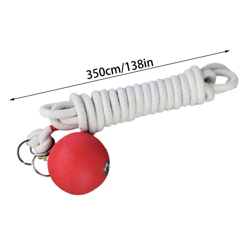 Rope Dart Trainer Rubber Throw Practice With Rope Dart User-Friendly Fitness Equipment Martial Arts Chinese Traditional Trainer