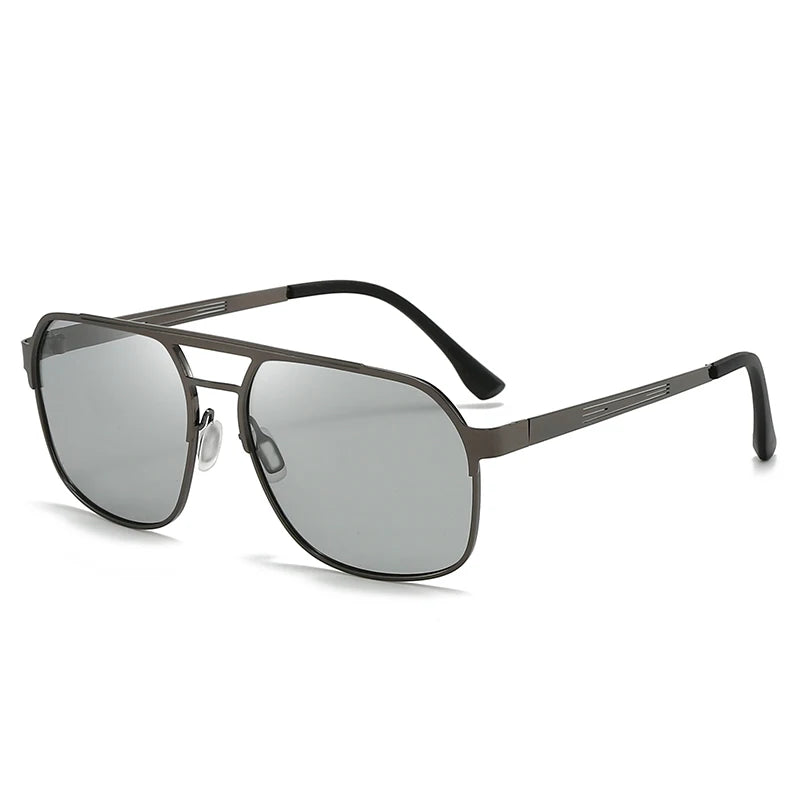 New Glasses Men's Polarized Sunglasses Retro Square Sunglasses Driver's Mirror 5148