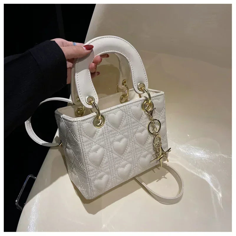 Designer Patent leather women bags handbag with classic lettered diagonal crossover shoulder bag wallet tote lady lite bag BD4