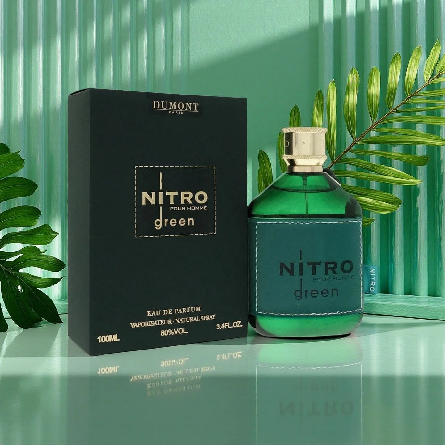 Dumont Nitro Fragrance Collection - Green & Red Scents for Men