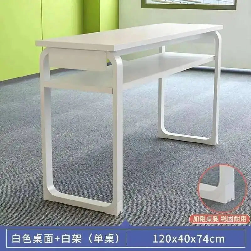 Double Minimalist Wrought Professional Iron Nail Tables Manicure Table Fashion Salon Furniture for Beauty Salon Nail Table Chair