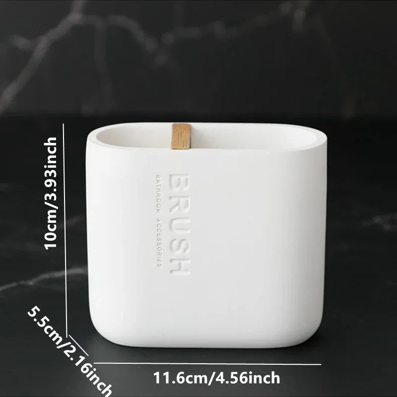 Bathroom Accessories Washing Toothbrush Toothpaste Holder Liquid Soap Dispenser Box Pump Bottle Wash Toilet Brush Set