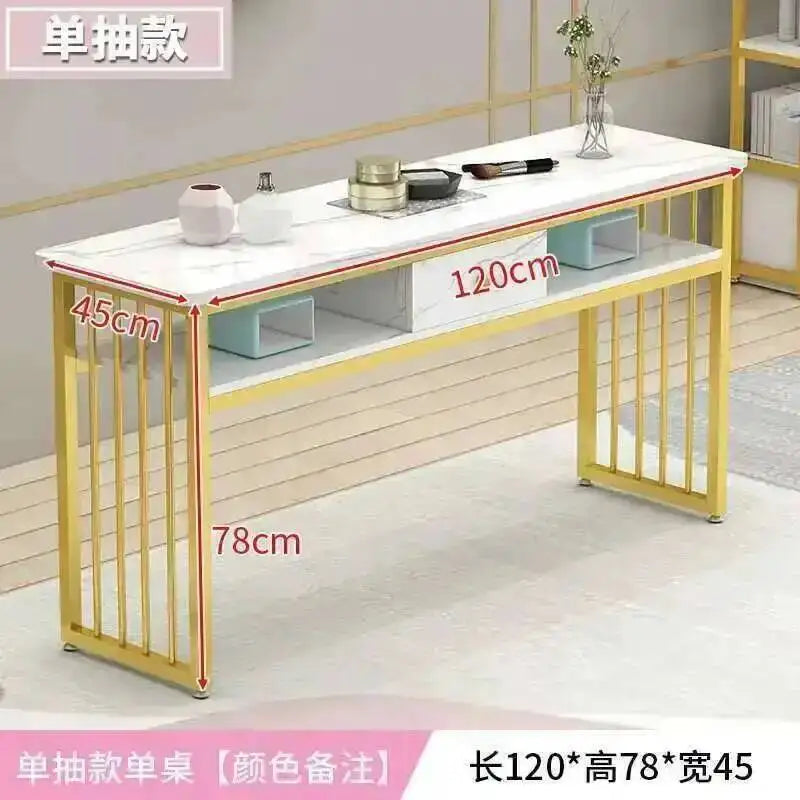 Nail Tables Ins Minimalist Furniture Nordic Salon Luxury Single Professional Manicure Table Beauty Salon Fashion Nail Table B
