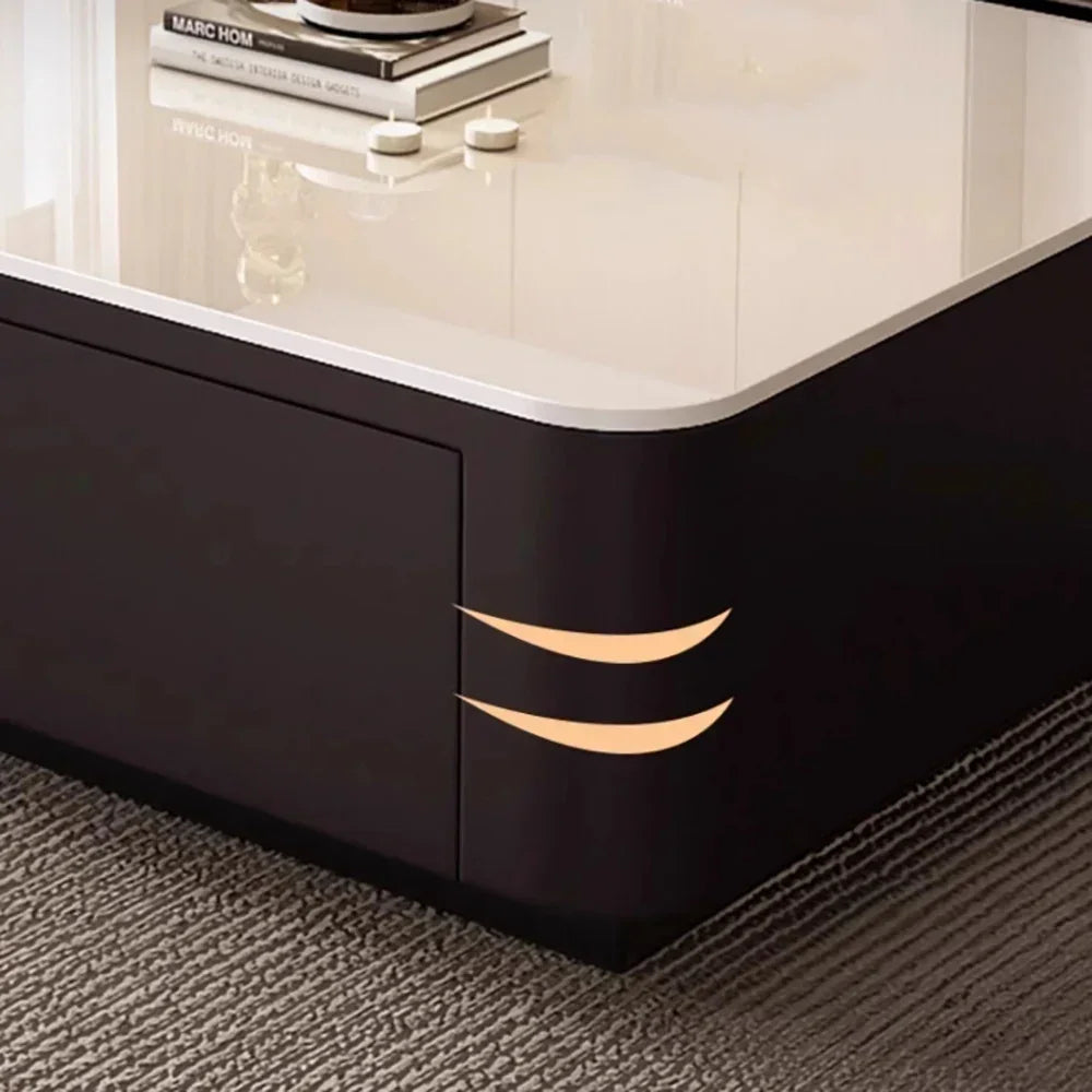 Nordic Marble Effect Coffee Tables Luxury Decor Modern Unique Coffee Tables Glam Premium Table Basses De Salon Home Furniture