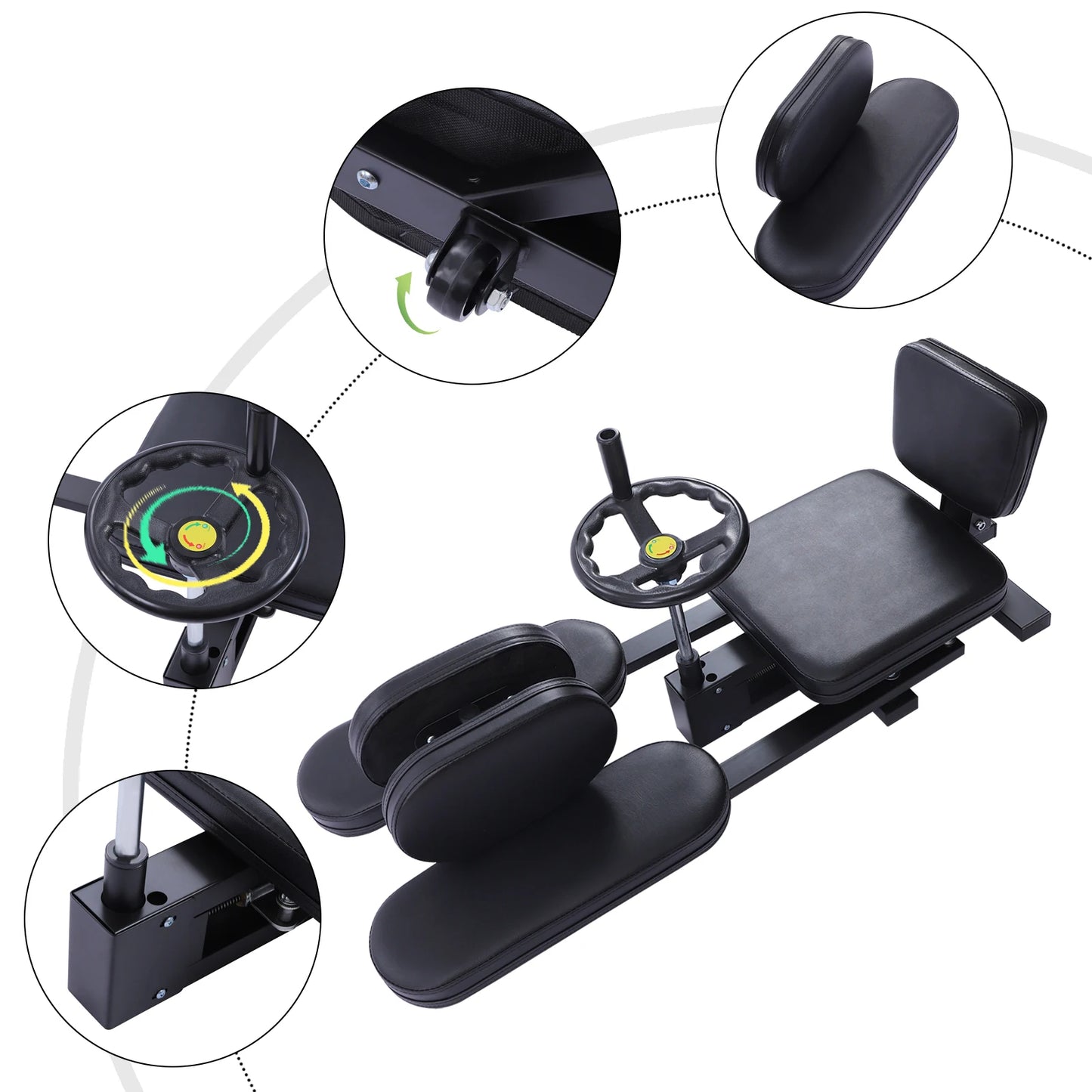 Leg Stretcher,Heavy Leg Stretcher Leg Split Machine,Flexibility Stretching Equipment Fitness Equipment