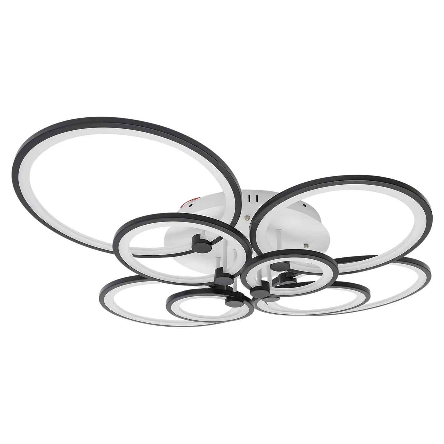 Modern Ceiling Light 8Heads Dimmable Chandelier LED Pendant Lamp Fixture +Remote