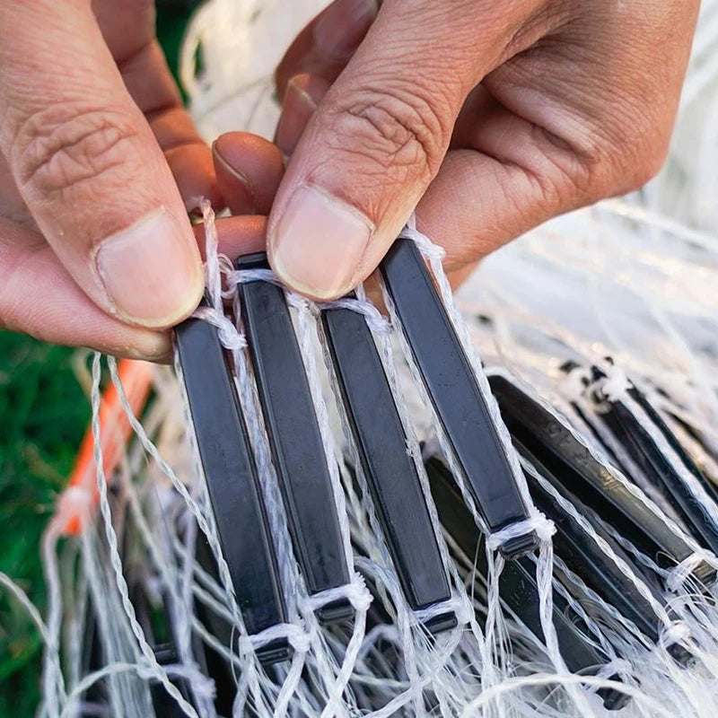 High Quality Three-layer White Silk Fishing Net Floating Net