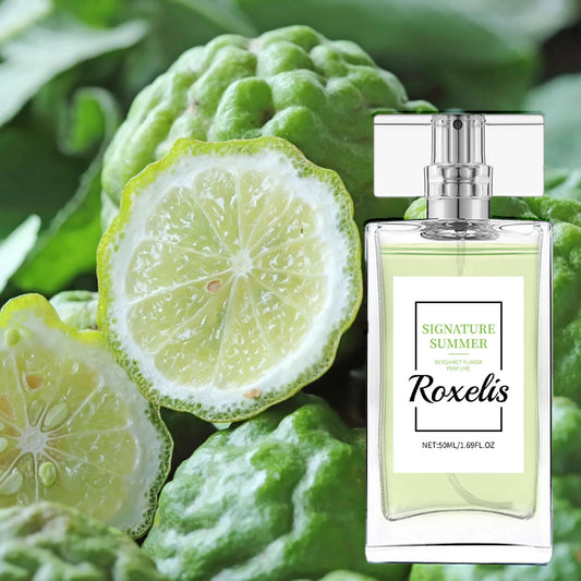 Roxelis Refreshing Bergamot Perfume Natural Fragrance Portable Bergamot Elegant Fresh Fragrance Perfume Spray