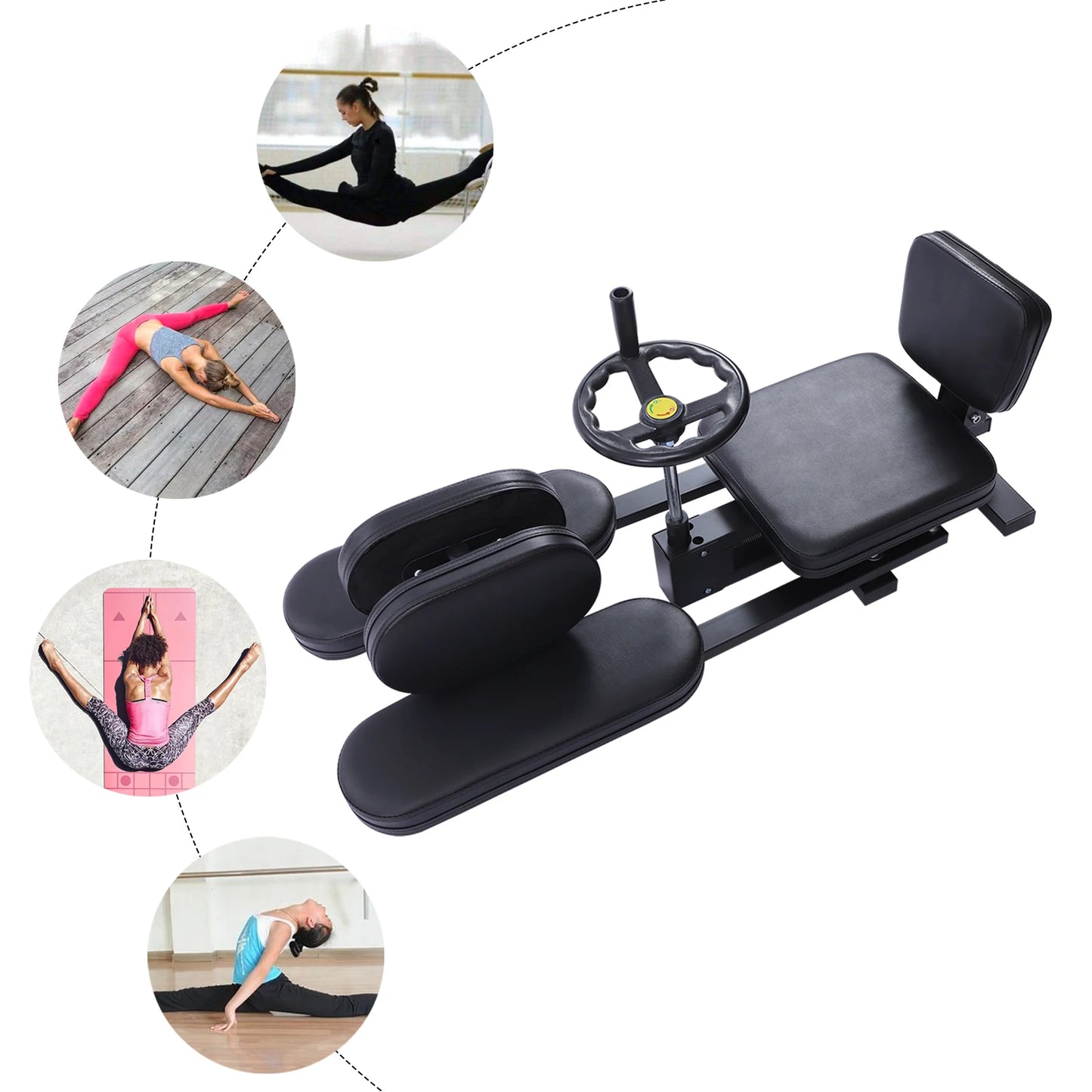 Leg Stretcher,Heavy Leg Stretcher Leg Split Machine,Flexibility Stretching Equipment Fitness Equipment
