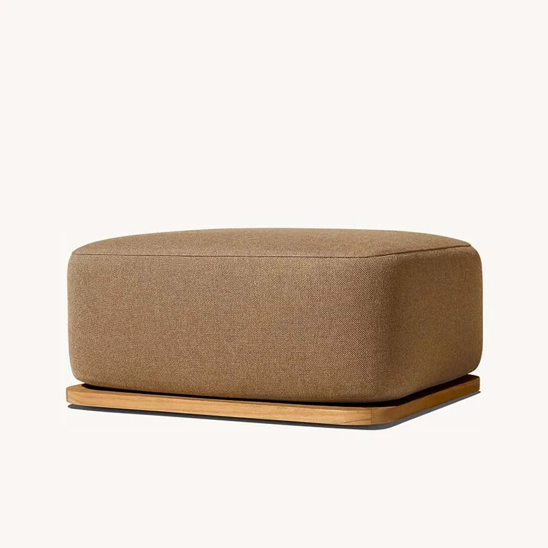 Teak Garden Set Outdoor Furniture Villa Wooden Teak Sofa Set Private Garden Sofa Hotel Outdoor Patio Teak Sofa