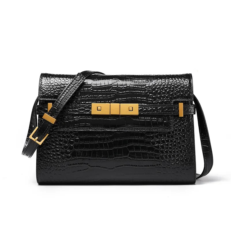 Luxury Retro Women's Handbag Original Brand Yangshulin Manhattan Armpit Bag High-End Feelings Fashionable Women's Bag