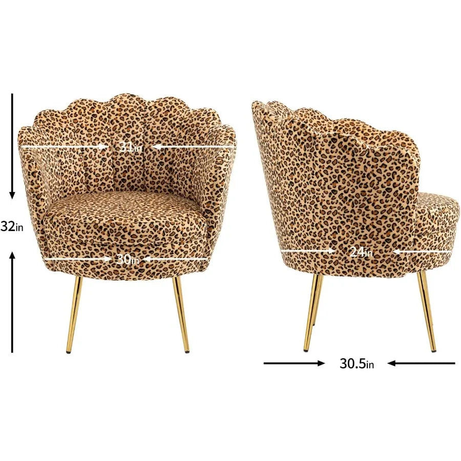 Moderccent Velvet Chairs Comfy Upholstered Vanity for Bedroom Armchair Dining with Golden Metal Legs Desk Chair Makeup Chairs f