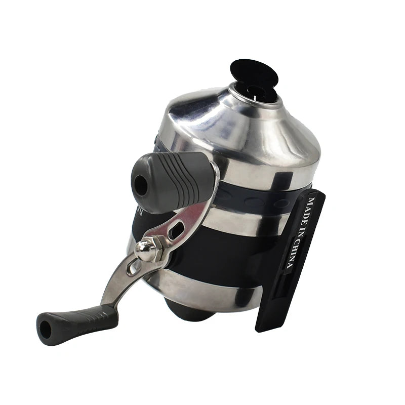 BL25 Fishing Reels High Quality Stainless Steel Fishing Reels Closed Spinning Fish Reel for Slingshot Shooting Fish Dart