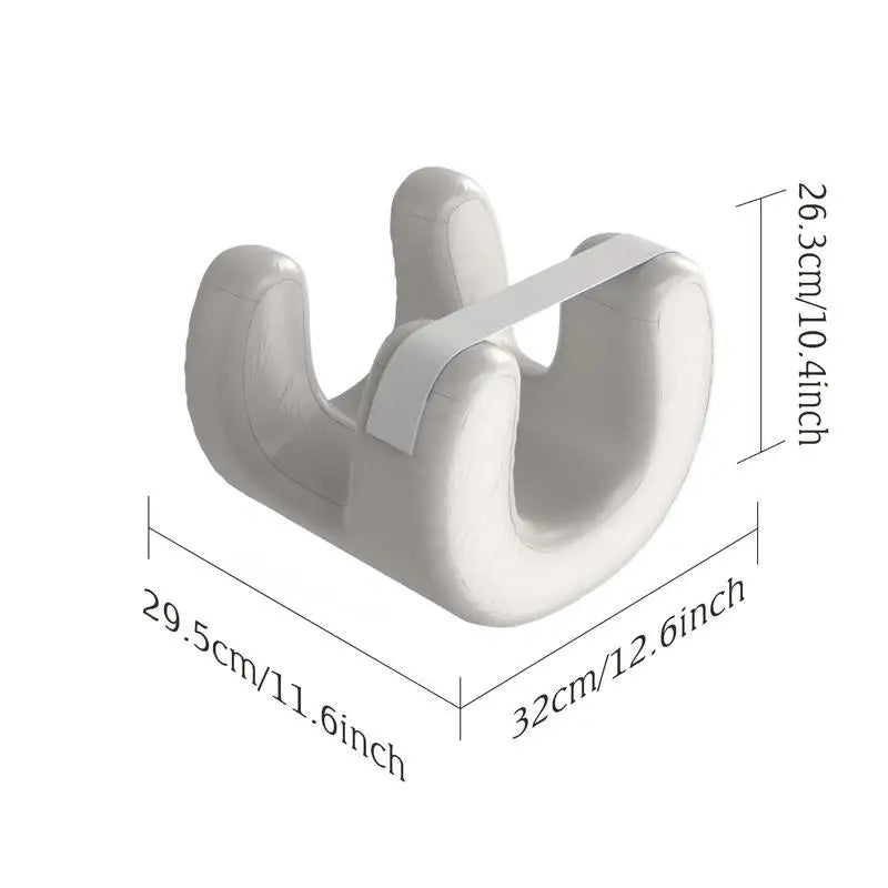 Face Beauty Pillow Face Up Ergonomic Beauty Pillow Foam Massage Pillow Soft Breathable Maintaining Sleeping Pillow Neck Pillow