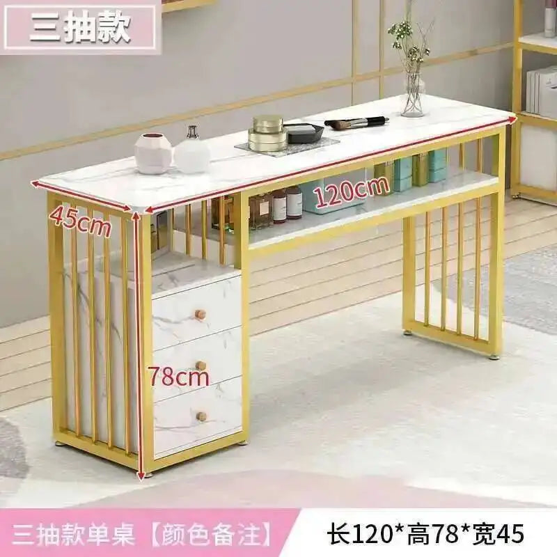 Nail Tables Ins Minimalist Furniture Nordic Salon Luxury Single Professional Manicure Table Beauty Salon Fashion Nail Table B