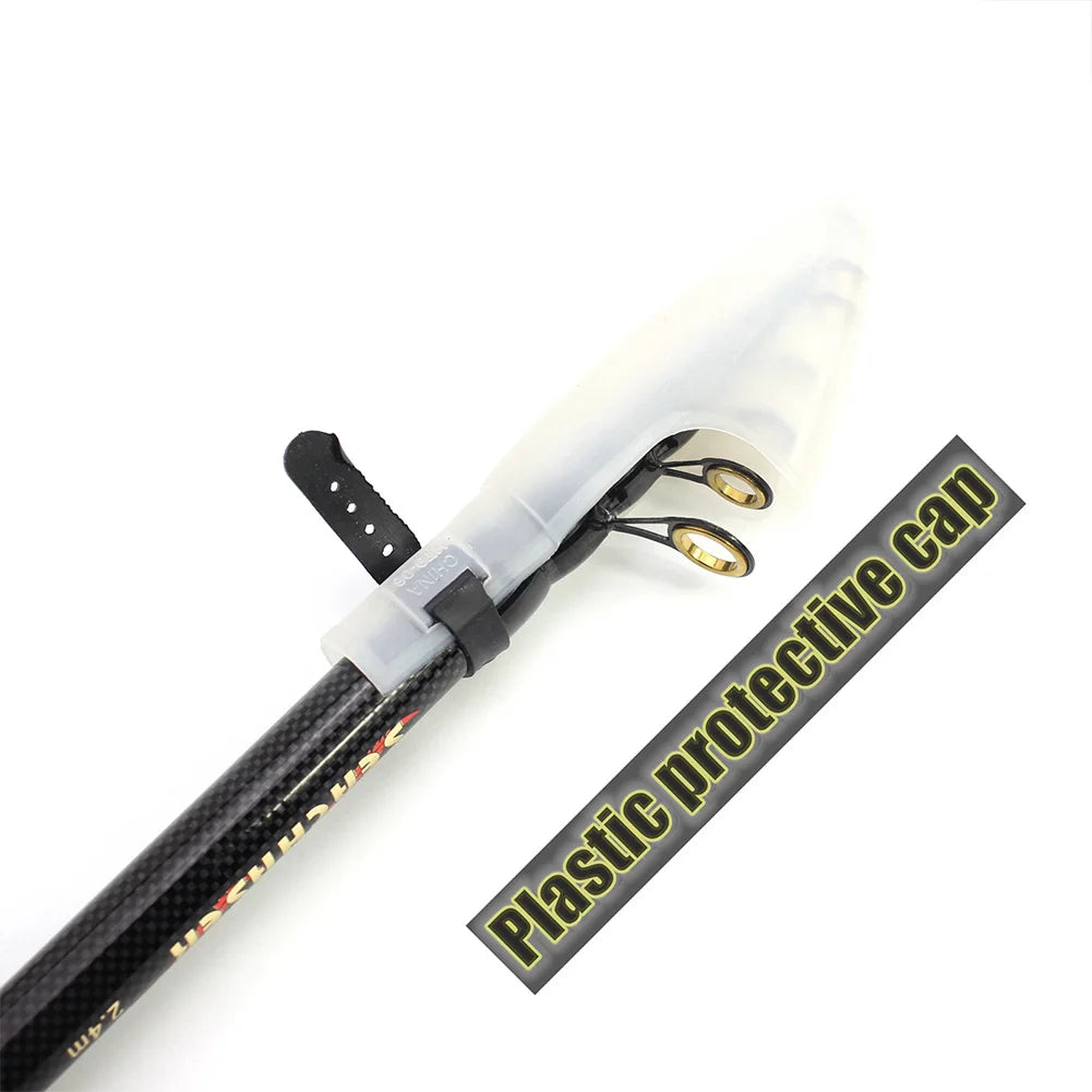 Carbon Fiber Spinning Rod Telescopic Carp Fishing Rod Fishing Accessories for Carp Fishing