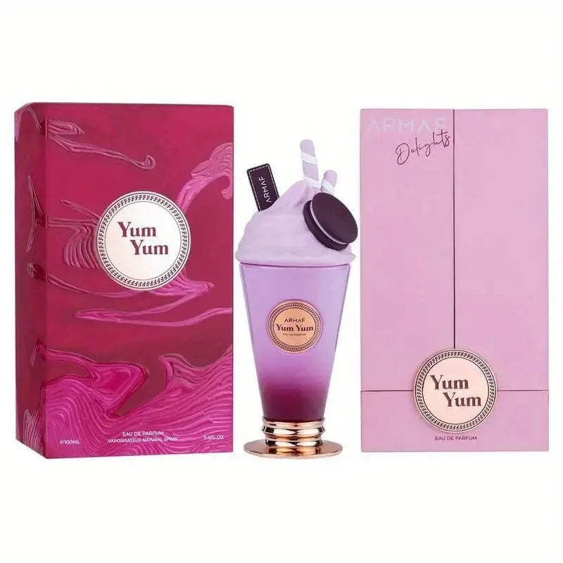 Armaf Yum Yum Eau de Toilette for Women - 3.4 oz / 100ml - Sweet & Playful Ice Cream-Inspired Perfume