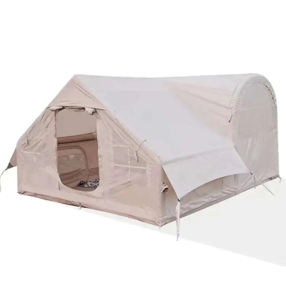 Custom Intergrated Winter Iatable Cabin Tent With 8-12 Person
