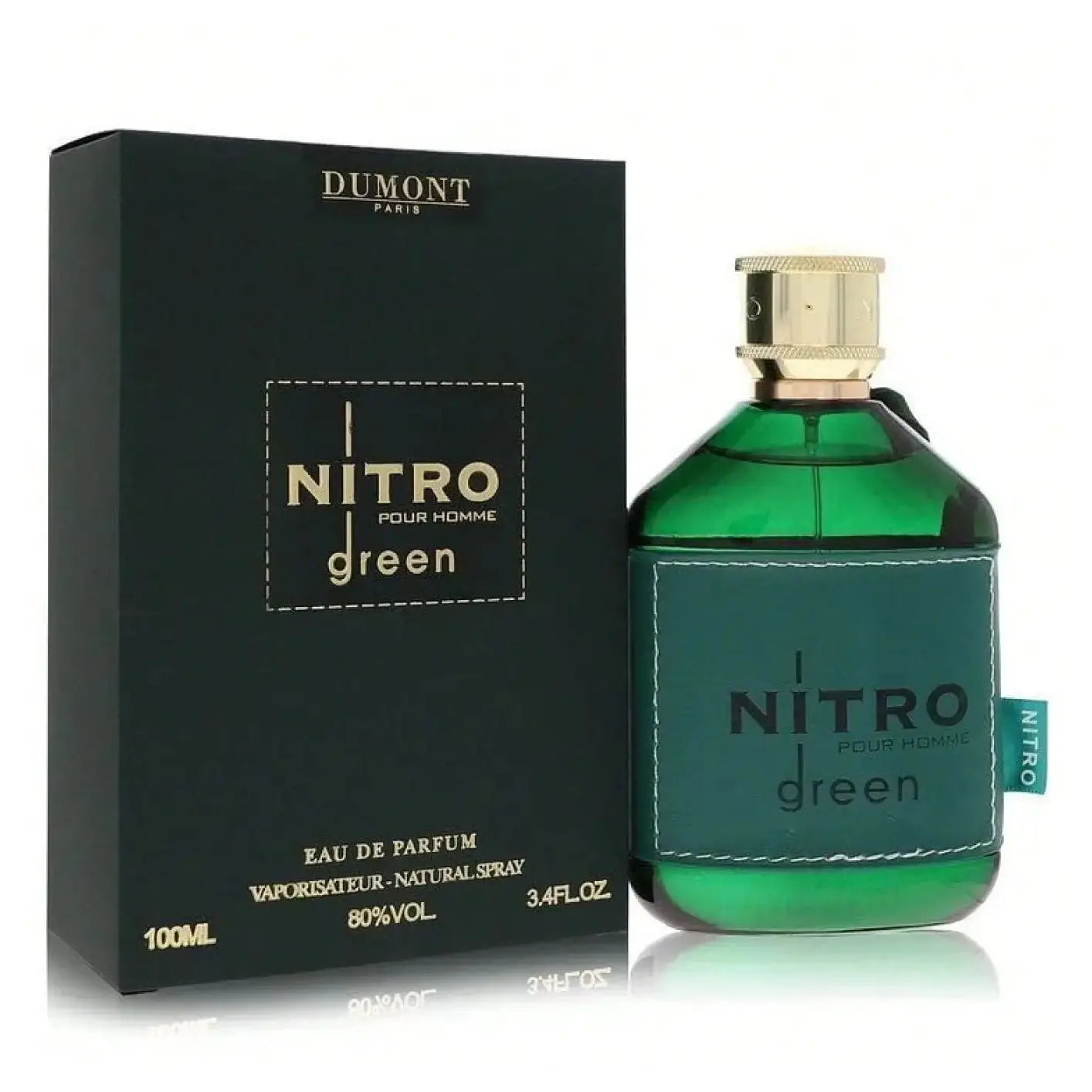 Dumont Nitro Fragrance Collection - Green & Red Scents for Men