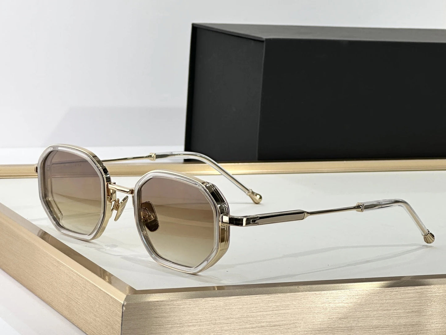 Top High Quality Sunglasses for Men and Women Keaton SIZE 48-26 Style UV400 Retro Fashion Special Design Sun Glasses with box