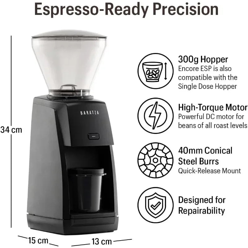 Baratza Encore ESP (Electric Burr Coffee Grinder) (Black)