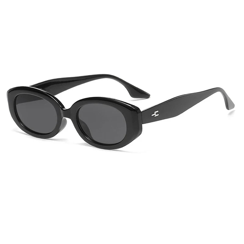 Vintage Cat Eye Sunglasses Woman Retro Shades Black Sun Glasses Female Fashion Small Frame Mirror Square Oculos De Sol