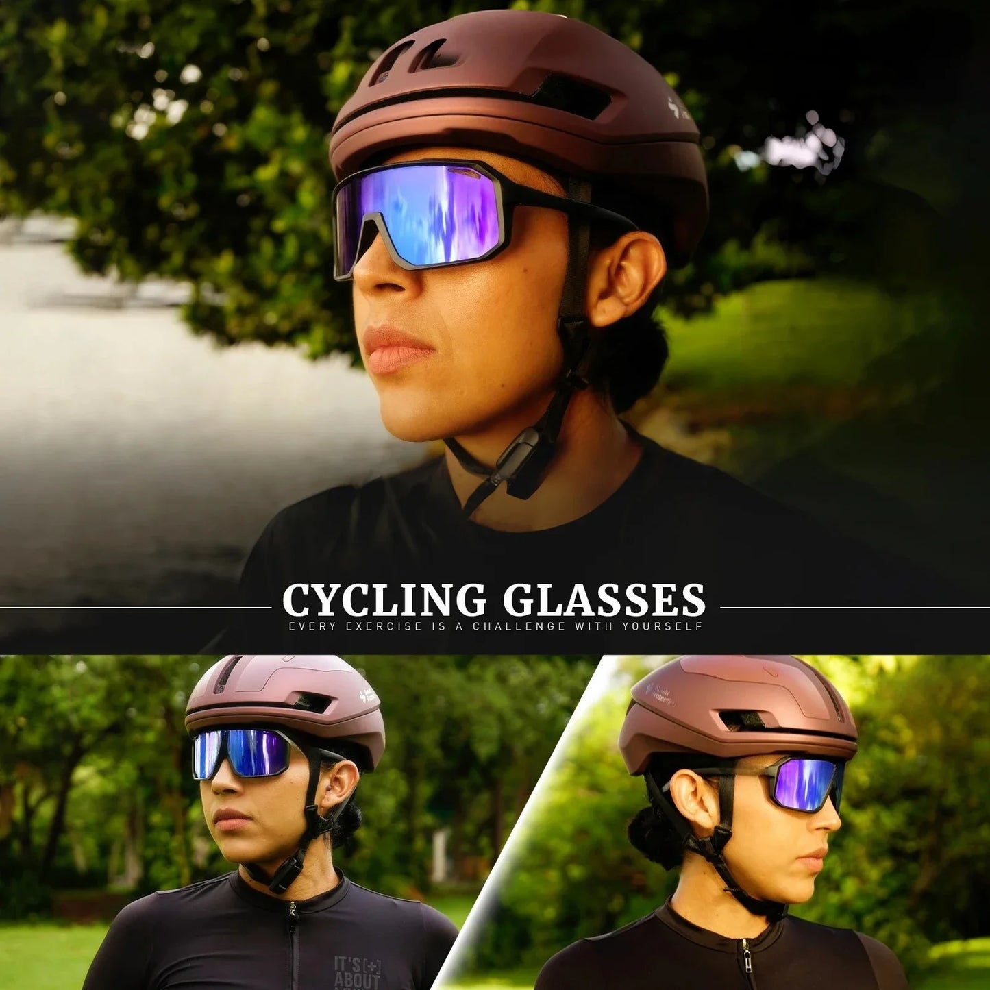 Cycling Sunglasses Men MTB Road Driving Bike Glasses Outdoor Sports Women Bicycle Cycling UV400 Protective Glasses New