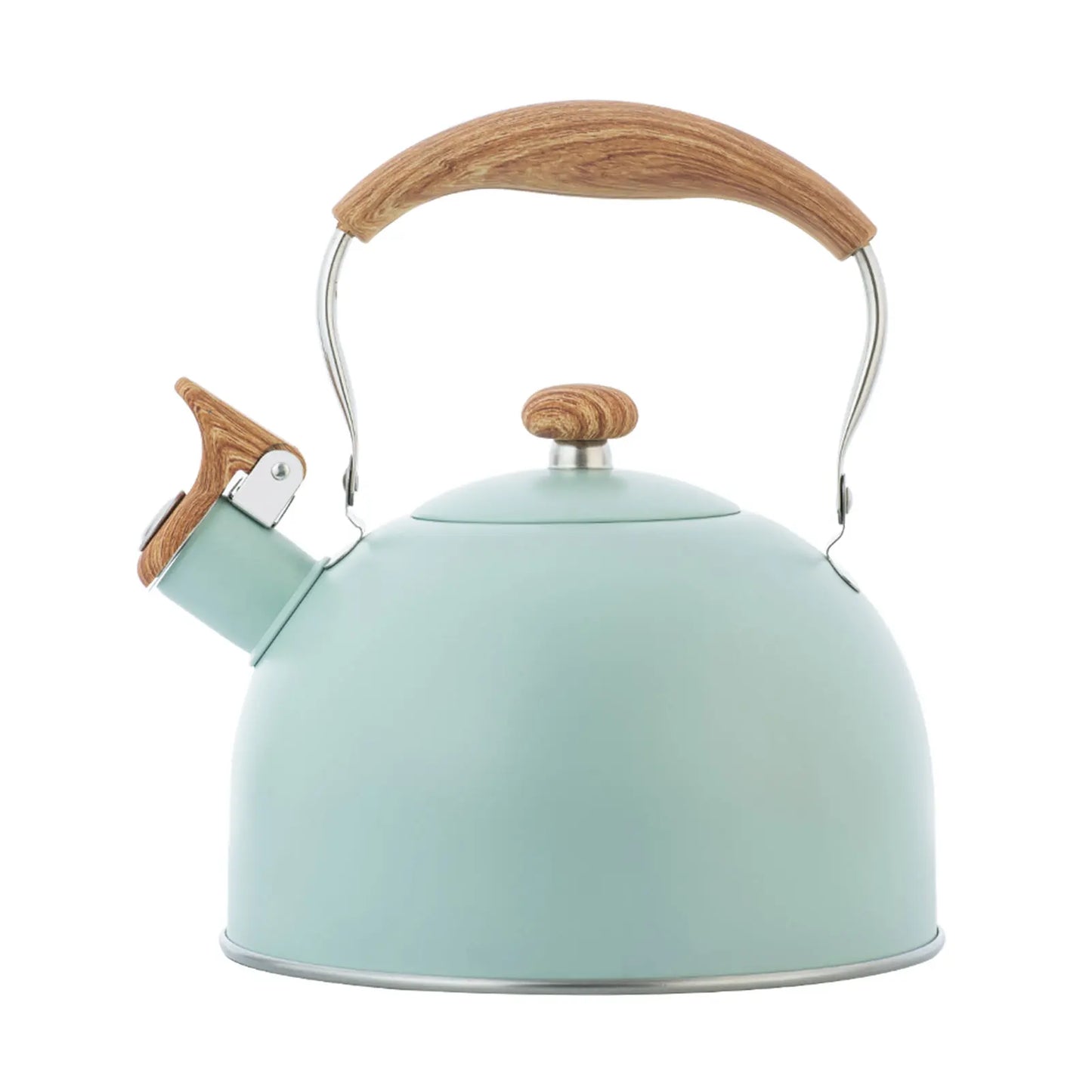 Whistling Tea Kettle For Stove Top Modern Stainless Steel Whistling Teapot 2.5 Liter Whistling Tea Kettle For Making Coffee Milk