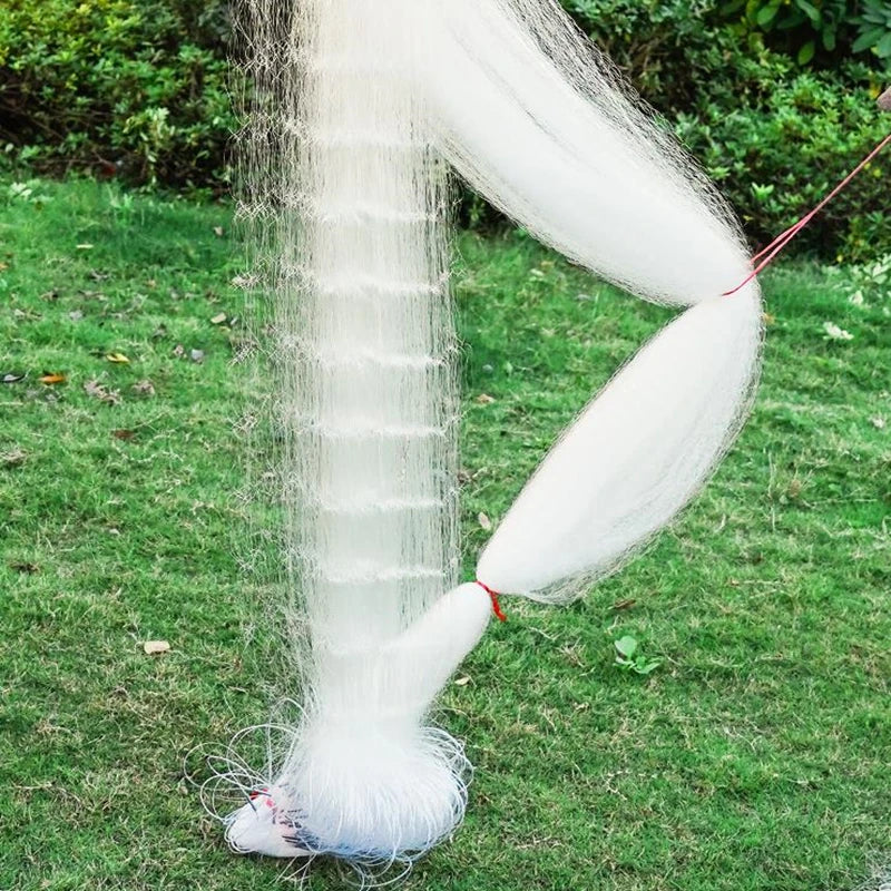 High Quality Three-layer White Silk Fishing Net Floating Net