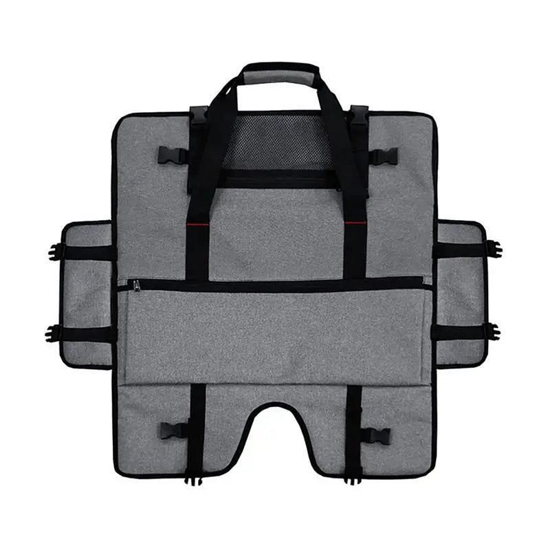Monitor Carrying Case Portable Computer Display Screen Moving Handbag Oxford Cloth Reusable for 20-24in Monitors Screens