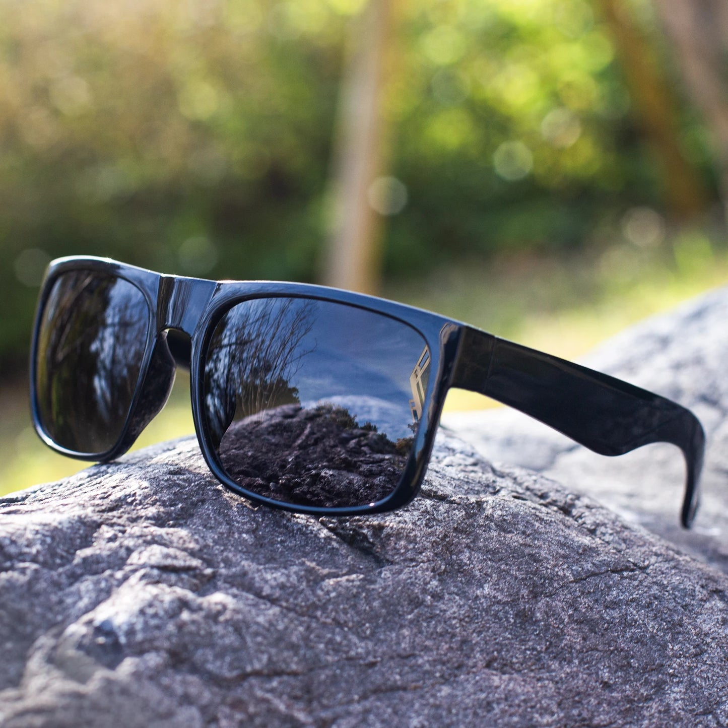 MAXJULI XL Extra Large Glasses Super Dark Black Sunglasses for Big Wide Head Men Square Sun Glasses 149mm W8004