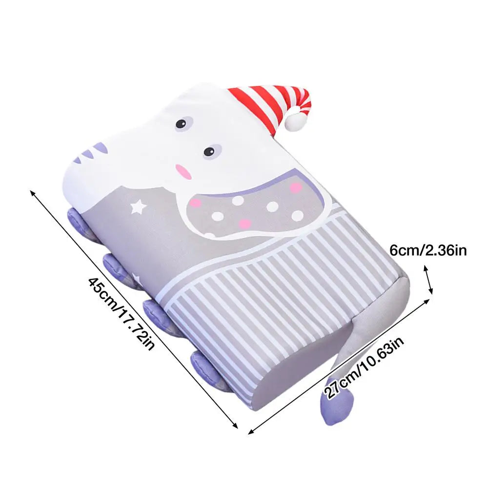 Kids Pillow for Sleeping Ergonomic Memory Foam Bed Pillow Breathable Nap Time Pillows Skin-Friendly Calming Cushion Pillow