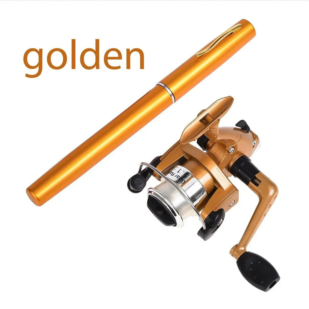 Fish Rod Goods Tackle Reel Telescopic Pole Rods for Fishing Accessories Tools Accessaries Poles Material Things Articles Sports